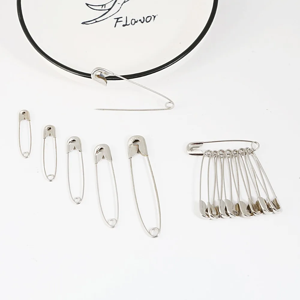Épingles de Sûreté en Métal Argenté,Accessoires de Couture,Grande ...