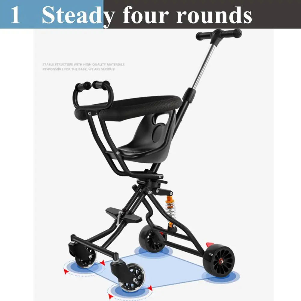 Kidlove детская коляска складная амортизирующая дышащая детская коляска