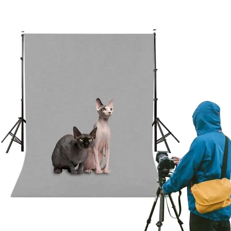 Серый Чистый цвет фотостудия фон ткань модный семейный благосостояние для беременных женщин и младенцев фотографии реквизит - Цвет: Серый