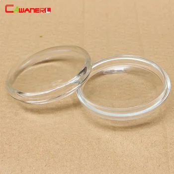 

Cawanerl For Ford Focus Transit Ranger Fusion C-Max Explorer Fiesta Edge Car Right + Left Fog Light Glass Cover Lens Round 90mm