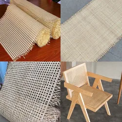 Rouleau de toile tissée à la main en rouleau, naturel indonésien, 40/50cm, 1 3.6 m, matériel pour meubles de maison, chaise, plafond, armoire 