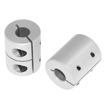 

3D Printer Accessories Rigid Clamping Coupling Aluminum Alloy High Torque Screw Motor Engraving Machine Coupling 2 Pack