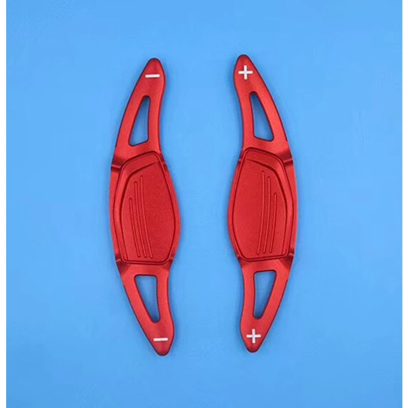 

No Logo Aluminum Car Steering Wheel Shift Paddle Shifter Gear Extention For For Audi TT RS R8 RS3 RS4 RS5 Car styling
