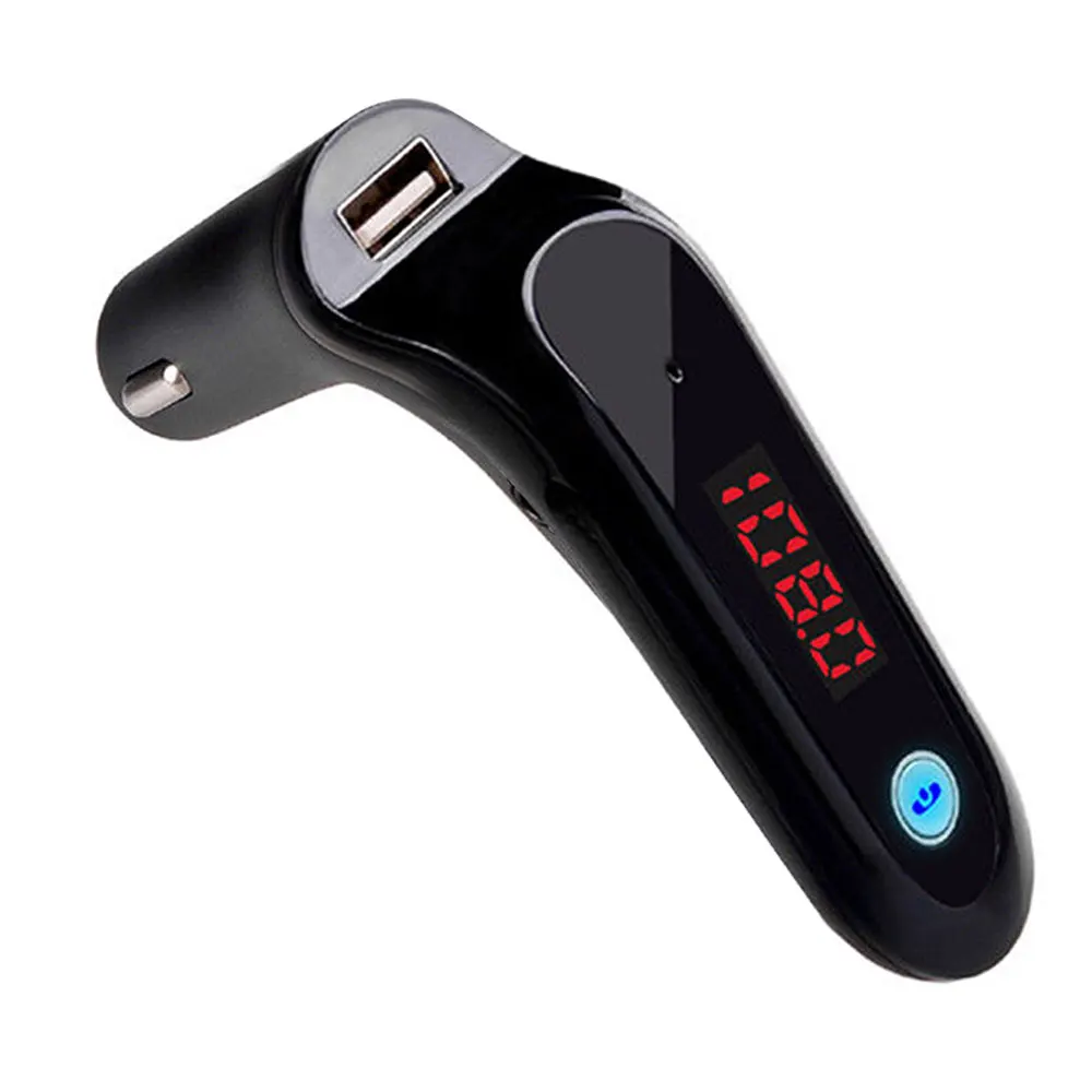 12-24V Автомобильный Bluetooth Mp3 Bluetooth автомобильный комплект fm-передатчик беспроводной Bluetooth автомобильное зарядное устройство для грузовика - Название цвета: Black