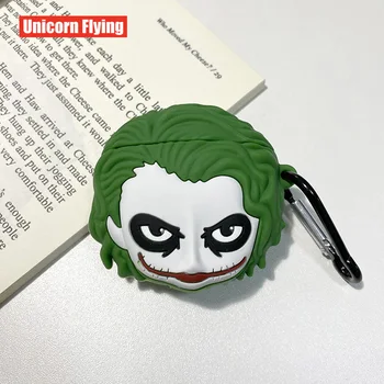 

LinXiang DC Comics Batman Joker Eric Border Jack Napier Earphone Cover Silicone Protective Case For Apple Airpods 1 2 Pro