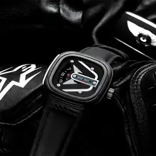 DITA Брендовые мужские часы Креативный дизайн квадратный циферблат индивидуальность водонепроницаемые хронограф модные спортивные Бизнес Роскошные мужские часы