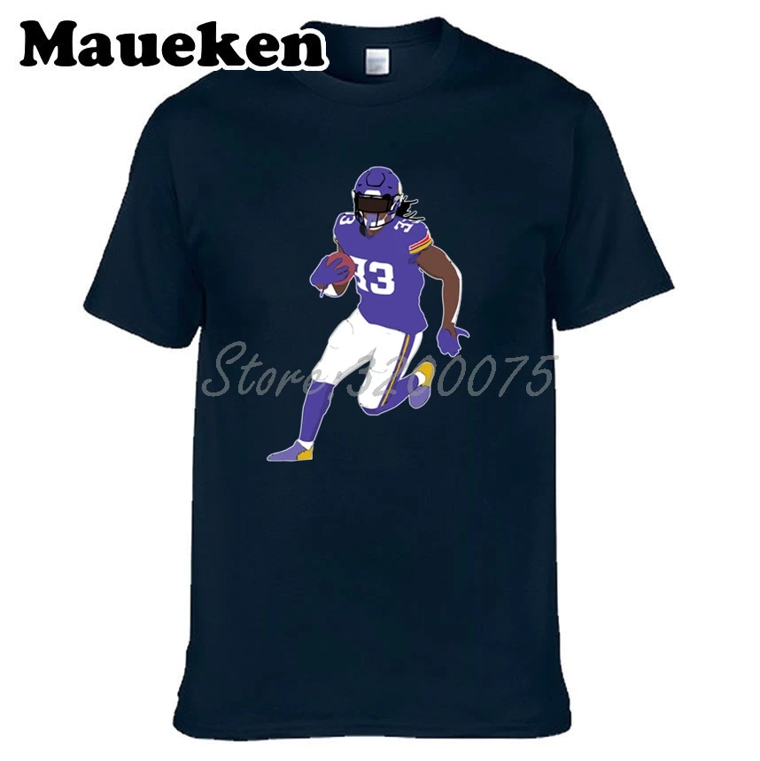 Мужская футболка Cookin Fire Dalvin Cook 33 одежда футболка мужская футболка для фанатов подарок футболка с круглым вырезом W19102605