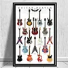Notation Guitar Poster Print Canvas Collection Music Print Art Wall Picture Living Room Home Club Bar Decoration ► Photo 2/6