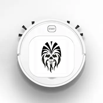 

Smart Vacuum Cleaners Robot 3 in 1 1800Pa USB Auto Sweeping Dry Wet Mop Strong Suction Sweeper Star Wars Chewbacca Head