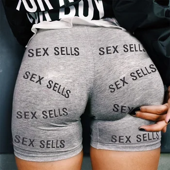 

2020 Women Summer High Waist Fitness Sports Short Series Sexy Casual Streetwear Straight Shorts Bottom Women Female