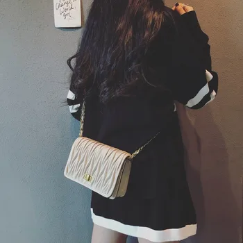 

Women's Shoulder Bag Diagonal Bag 2020 Spring and Summer New Korean Version of The Wild Ins Chain Bag