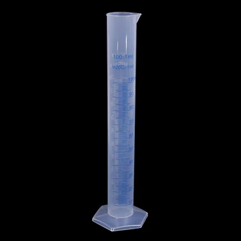 

1Pcs 100ml Measuring Cup Plastic Cooking Cylinder Liquid Blue Scale Tool Chemical Laboratory Tool Dchool Laboratory Tool