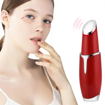 

New Electric Eye Dark Circle Wrinkle Removal Pen Vibration Eye Massager Warm Therapy Face Massager Facial Beauty Skin Care Tools