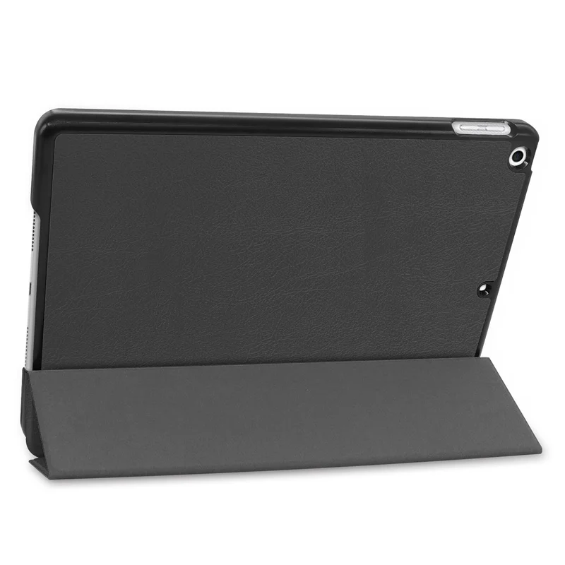 10,2 дюймов чехол для планшета для IPad 7th Gen 10," сплошной цвет ПУ кожа Folio Tri-Fold Fundas защитный чехол для IPad 7