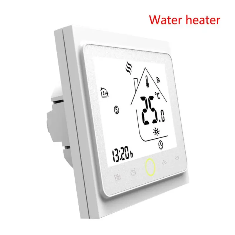 Water Heat White Умный Wi-Fi термостат контроллер температуры для воды/электрического отопления котла - Цвет: Water Heat White