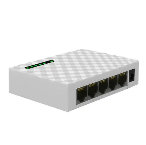 Гигабитный коммутатор 5 портов Ethernet Мини 1000 Мбит/с Настольный сетевой переключатель RJ45 концентратор, смарт, подключи и играй, простая настройка