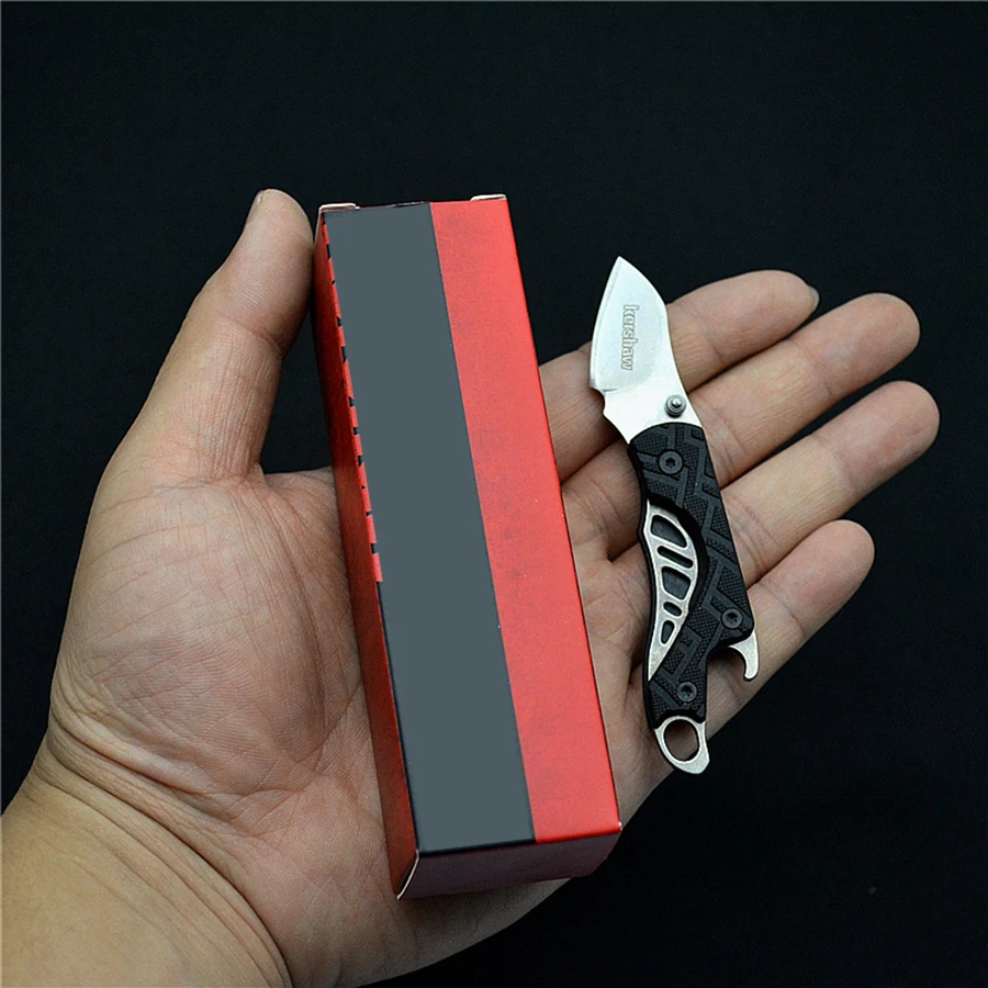 

OEM Kershaw 1025 Folding Knife D2 Blade Aviation aluminum Handle outddor Pocket Camping fishing Hunting key mini Knife EDC TOOL