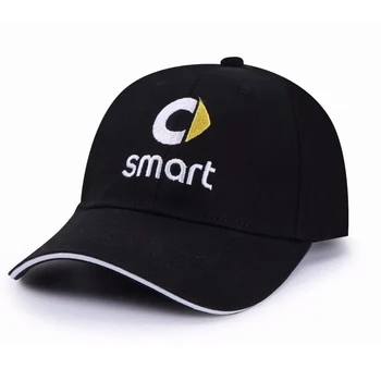 

Men Fashion Cotton Car Logo Baseball Cap Hat For Smart Fortwo Forfour 453 451 450 Crossblade City Cabrio City-Coupe Roadster