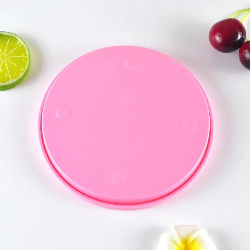1PCS Cake Turntable Rotating Anti-skid Round Cake Stand Decorating Tools Rotary Table Kitchen DIY Pan Baking Tools