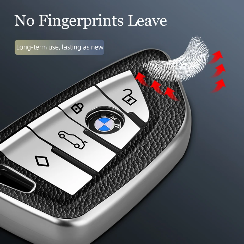 Чехол для ключей BMW X1 X3 X5 X6 серия 1 2 5 7 F15 F16 E53 E70 E39 F10 F30 G30|Футляр автомобильного