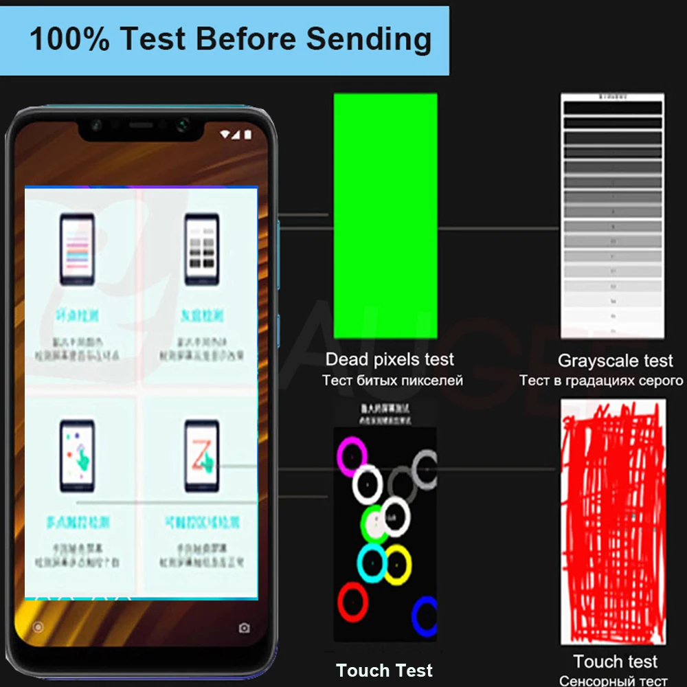 Oled Display For Huawei P30 ELE-AL00/L09/L29