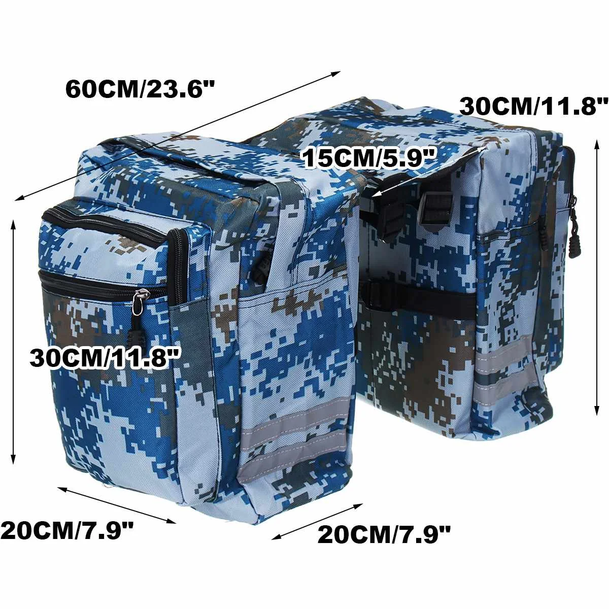 Горный шоссейный велосипед 2 в 1 Камо сумки для багажника Велоспорт двухсторонняя задняя стойка хвост седельная корзина пакет багаж Перевозчик