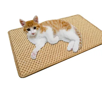 

Post Mat For Cats Natural Sisal Protecting Scratching Furniture Foot Chair Protector Pad Climbing Tree cat Scratch Pad