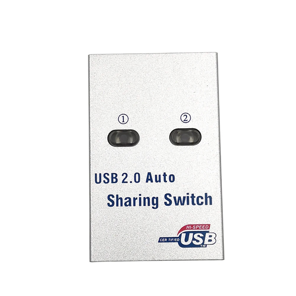 USB 2,0 общий доступ к принтеру переключатель для автоматического портативный лазерный принтер U disk, связка для ключей в виде мыши обмена стандарт с 2 портами USB