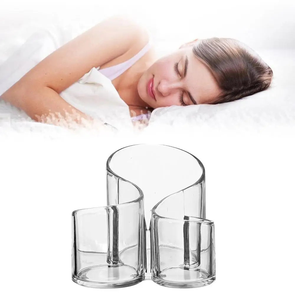 

Modern Design Crystal Acrylic Cosmetic Makeup Organizer Transparent Jewelry Makeup Tools Case Stand Rack Holder