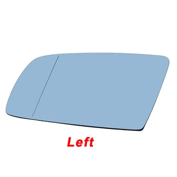 

Left Rearview Mirror Side Glass Heating For BMW E60 E61 E63 E64 525i 530i 535i Blue Exterior Replacement