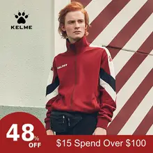 KELME Для мужчин Бег куртка Спорт фитнес с длинными рукавами и капюшоном в комплекте со тренажерный зал Футбол Баскетбол для тренировок на улице, спортивные куртки 3881339