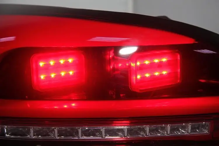Ходовой боковой указатель поворота Luces Para авто Drl Automovil светодиодные наружные лампы автомобиля освещение задние фонари 17 18 для Volkswagen Scirocco