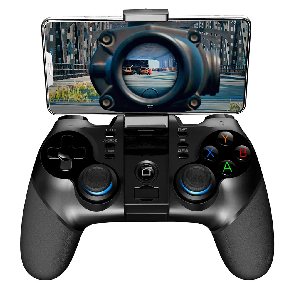

iPEGA PG-9156 Gamepad Bluetooth Game Controller 2.4G Wireless Joystick with USB Receiver Phone Holder For Android iOS PC TV Box