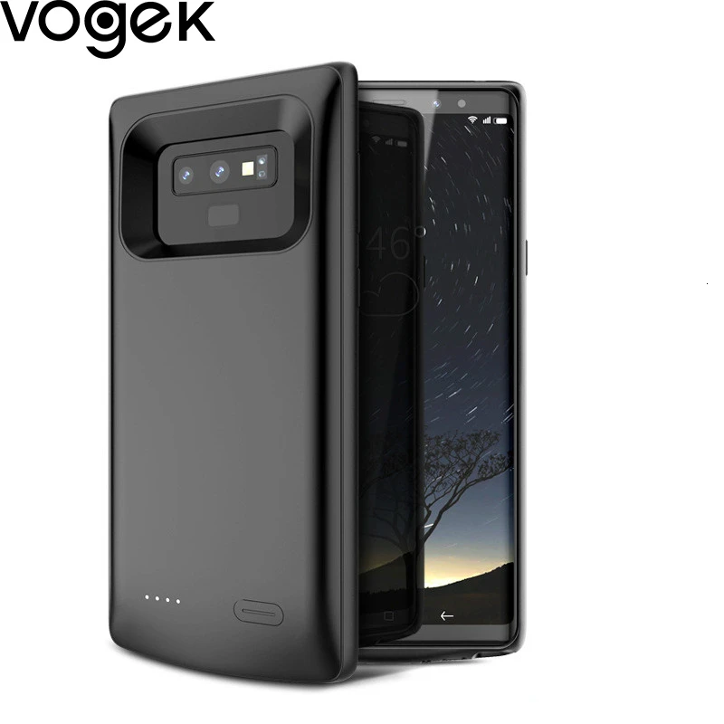 Чехол аккумулятор Vogek для Samsung S8 S9 Plus Note 9 ударопрочный чехол зарядки телефона 8