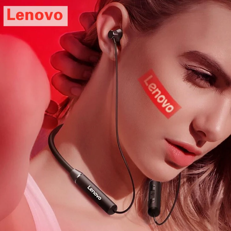 Original Lenovo HE05 True Wireless Bluetooth 5 0 Magnetic Sports Running Headset Earplug Waterproof Earphones Noise Canceling