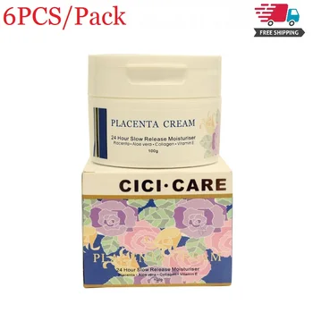 

6PCS CiciCare Marigold Placenta Moisturizer Cream Nongreasy Aloe Vera Lanolin Cream for Hand Body Smooth Skin Improve Elasticity