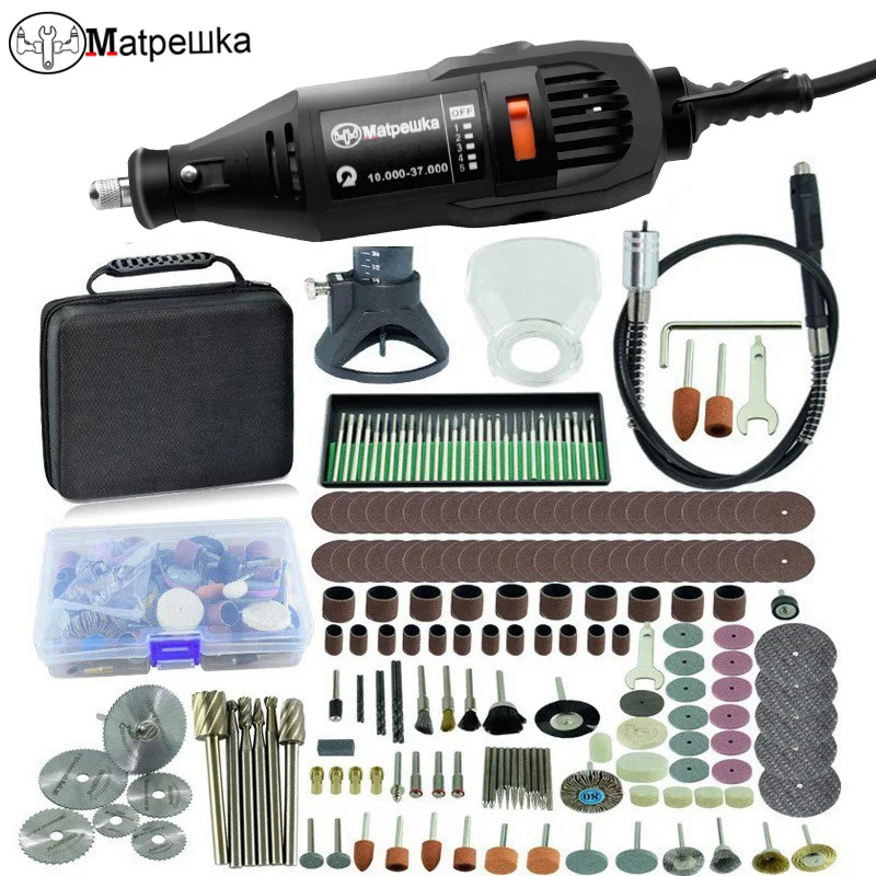 Skup Dremel 220V mini wiertarka elektryczna grawerowanie wielofunkcyjny obrotowy mini wiertarko szlifierka elektryczna rzeźba DIY elektronarzędzia