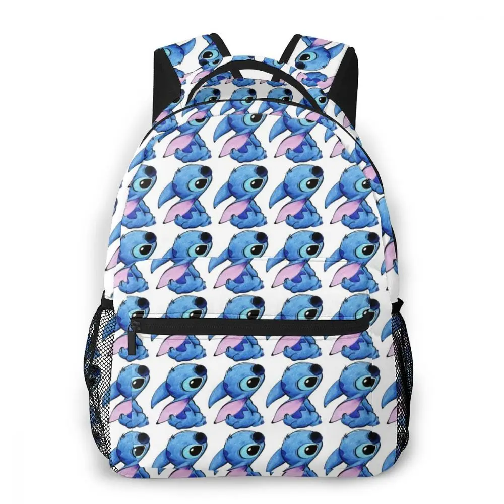 

Cartoon Image Print Annie Lilo & Stitch Stitch Has A Glitch lovely alien baby Stitch Casual Backpack