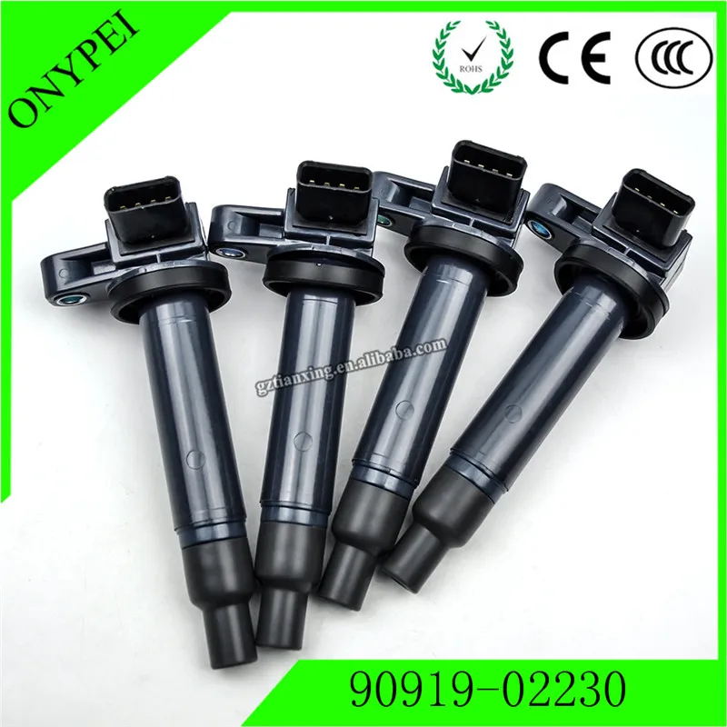 4 X 90919-02230 Ignition Coil For Lexus GS430 LS430 LX470 Toyota Land Cruiser 9091902230