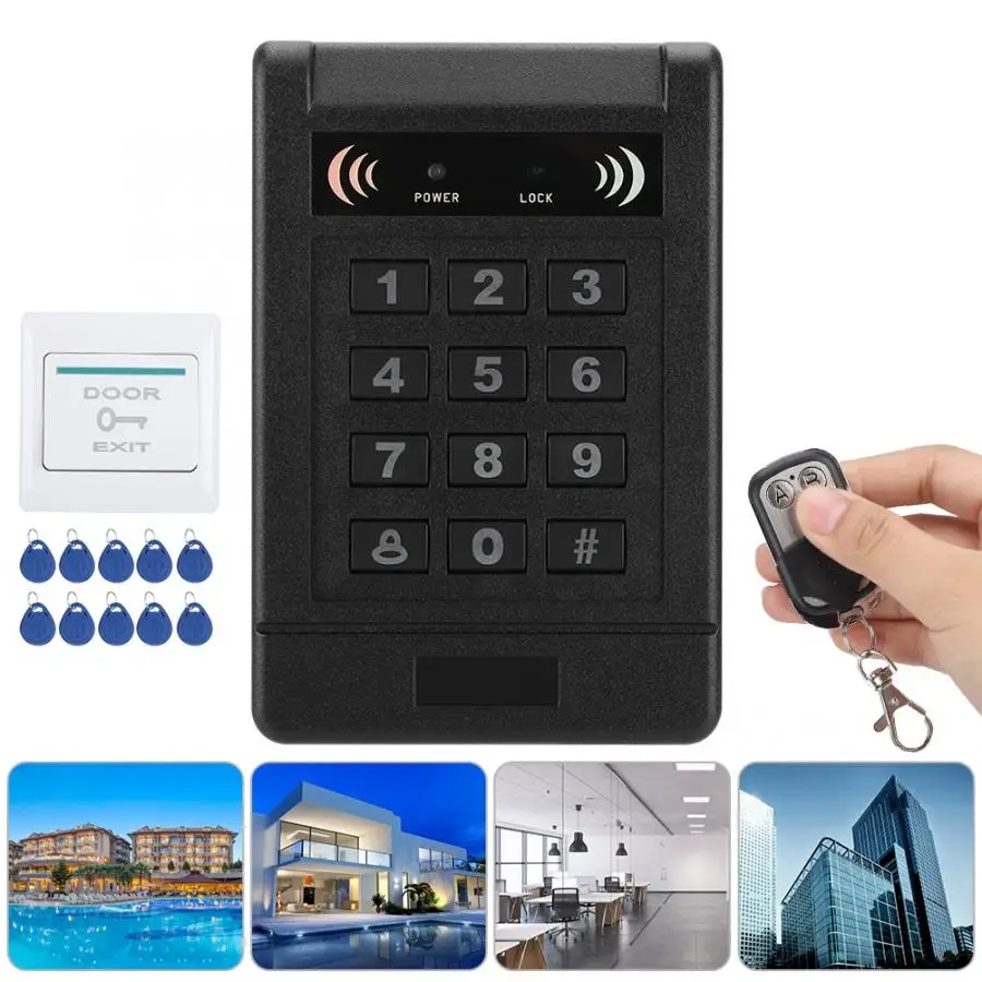 Система контроля допуска к двери RFID карты пароль разблокировка домашней безопасности на продажу