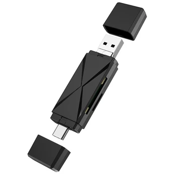 

Multi Card Reader Type-C USB3.0 MiniUSB Interface Adapter Smart OTG For TF SD Card Reading