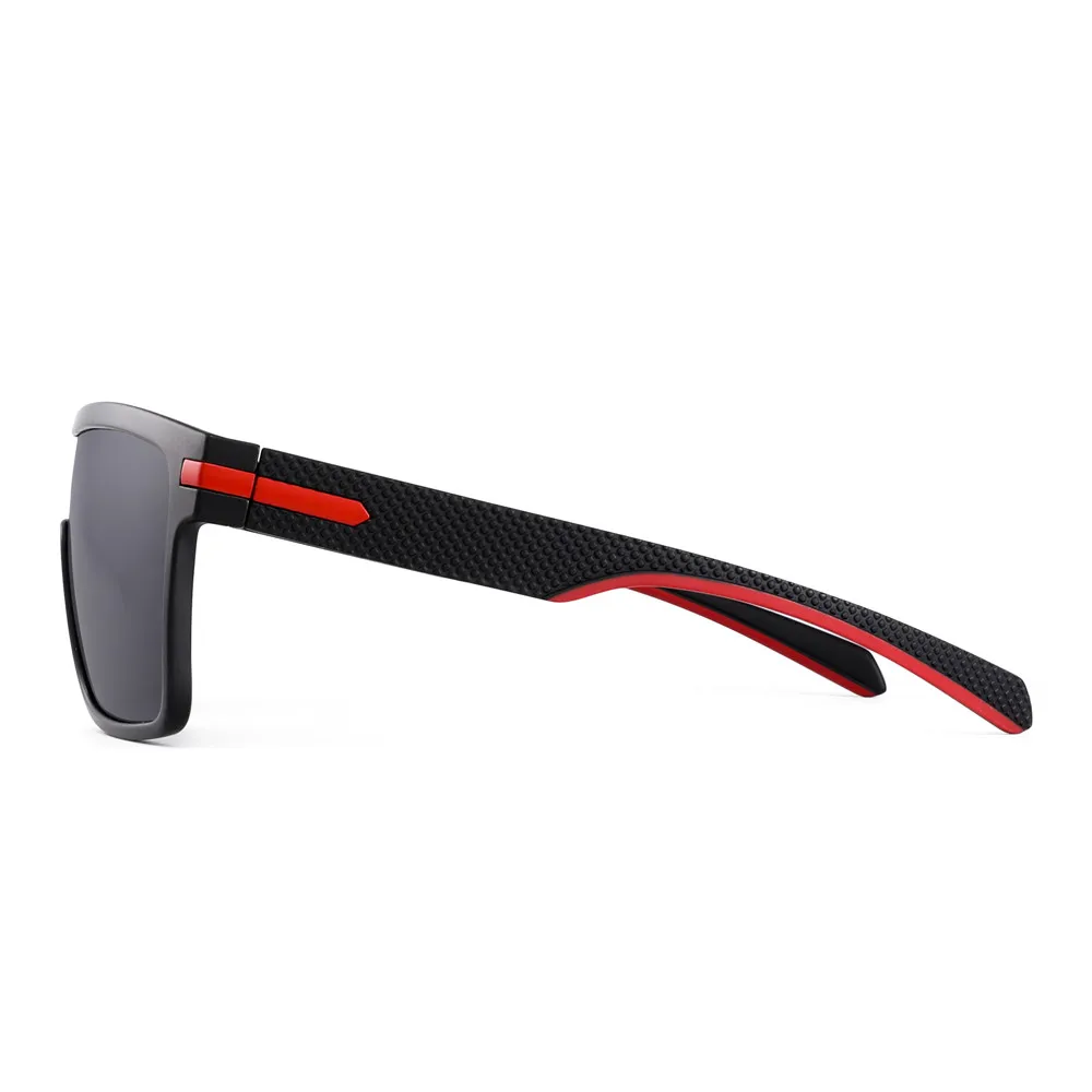 Mode übergroße Sonnenbrille Männer Frauen Marke Designer Fahren Goggle Shield_voghion.com