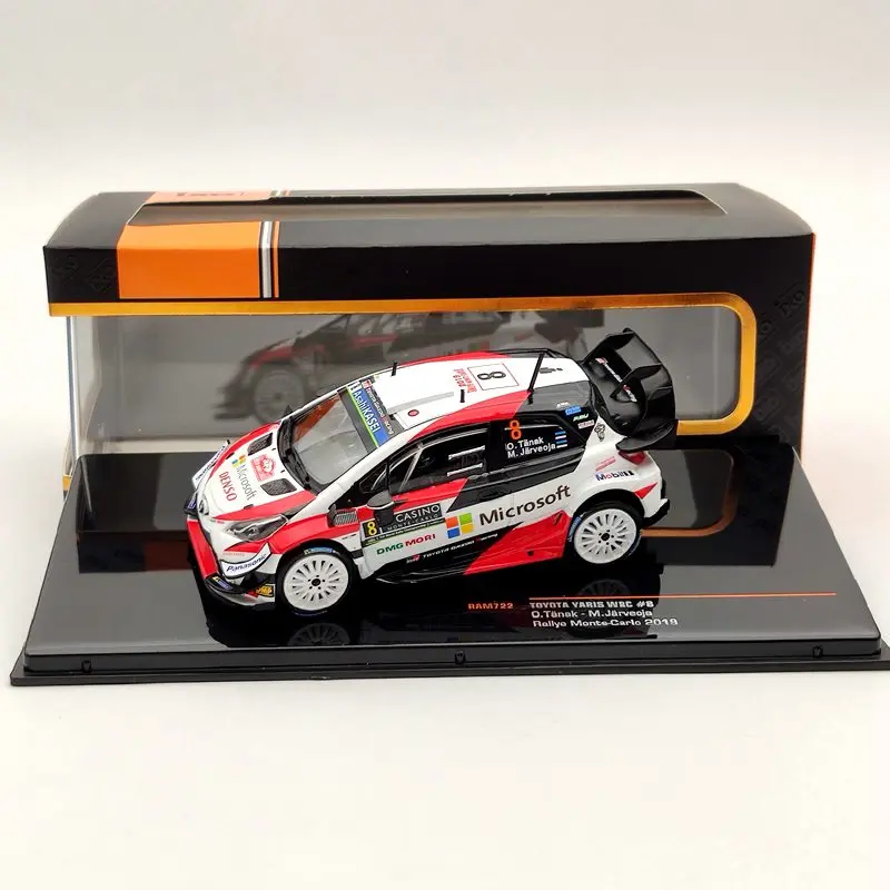 1:43 IXO For T~OTA YARIS WRC #8 Rallye Monte-Carlo 2019 RAM722 Diecast Models Toys Car | Игрушки и хобби