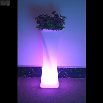 

LED Flowerpot Standing lamp The stand light bar cafe Color Remote Control Industrial decorative landscape lighting luminaires