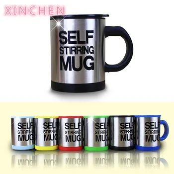 

400ml Automatic Self Stirring Mug Coffee Milk Mixing Mug Stainless Steel Thermal Cup Electric Lazy Double Insulated Smart Cup
