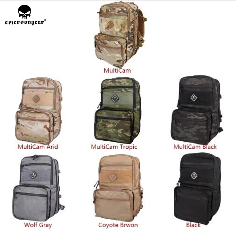 Emersongear Мультикам тактическая сумка D3 двойного назначения уличная сумка тактические сумки на плечо гидратация ПЕРЕВОЗЧИК МОЛЛ Сумка EM9324