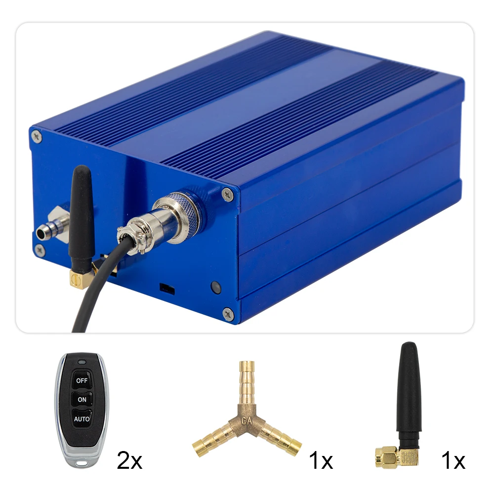 Exhaust valve comes with a vacuum pump controller box remote control of