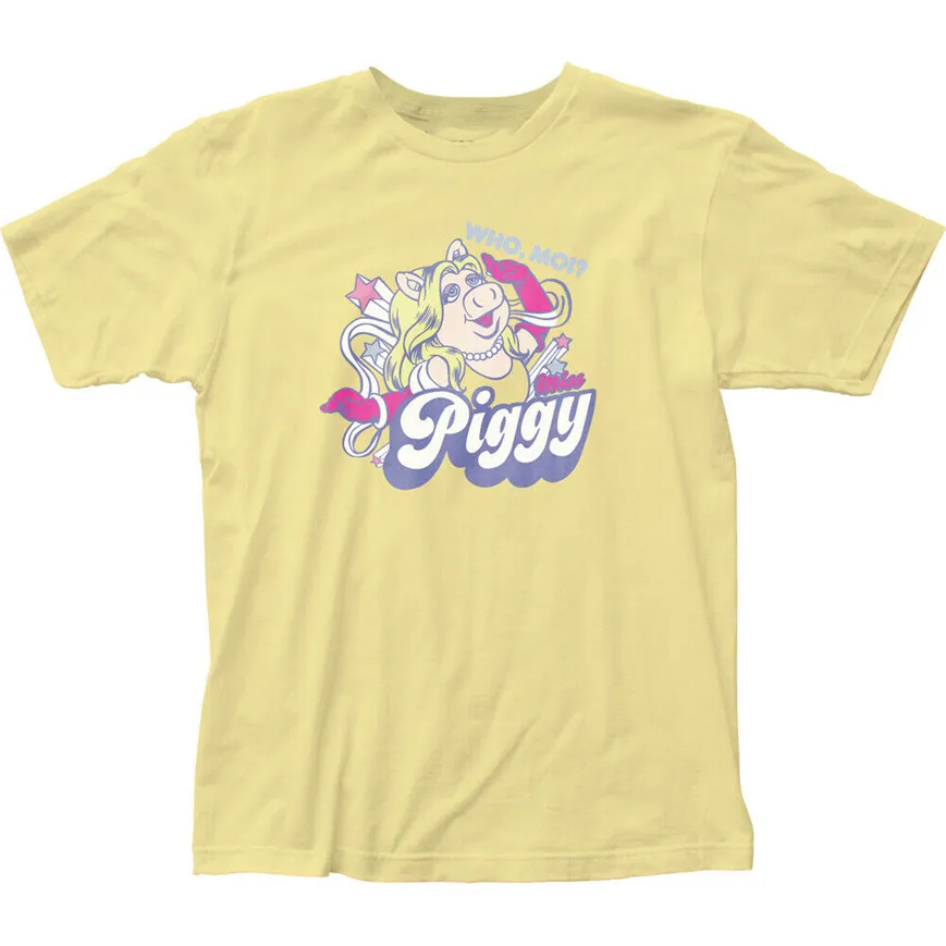 

Authentic The Muppets Tv Show Miss Piggy Adult Soft T-Shirt S M L Xl 2X Top Cool Tops Tee Shirt