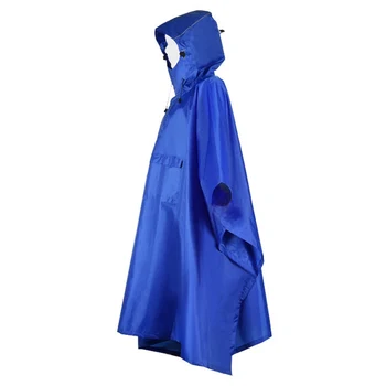 

Ultralight 190T Rain Jacket Hiking Cycling Hooded Raincoat Outdoor Camping Tarp Fishing Poncho Hunting Rain Gear NEW!