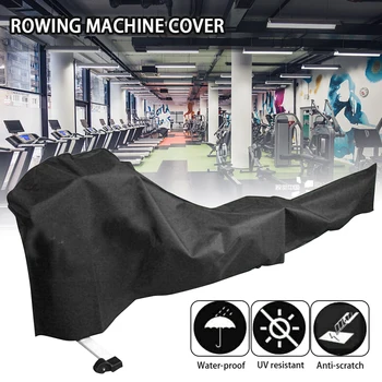 

Durable Rowing Machine Cover Anti-scratch Waterproof Dustproof UV Protection Waterproof Fitness Equipment Rowing Dust Cover